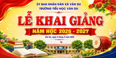 Lễ khai giảng năm học 2026 - 2027